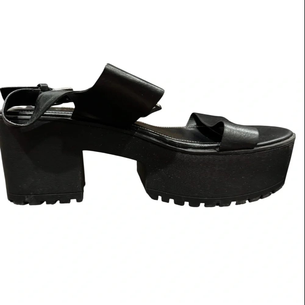 ASOS Black Chunky Platform Sandals